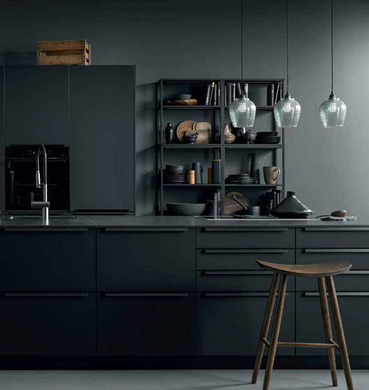 Trend 2 Black Kitchen Dunkelheit die leuchtet